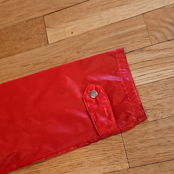 VINTAGE RETRO 60'S BERNI RAIN JACKET RED - Picture 5 of 13